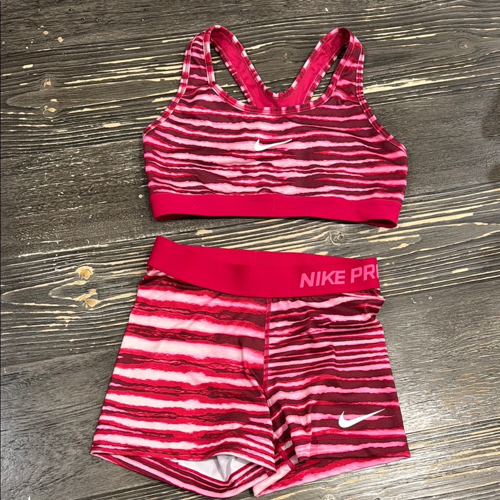 Nike Pro Short and Bra SET